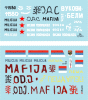 Star Decals 35-C1141 Serbian (SVK and VRS) T-34/85M, M60 PB, BRDM-2 and TAM 110 truck 1/35